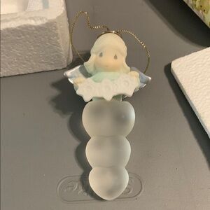 Precious Moments White and Cream Decor Accent